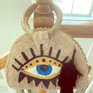 Evil Eye Beach Bag